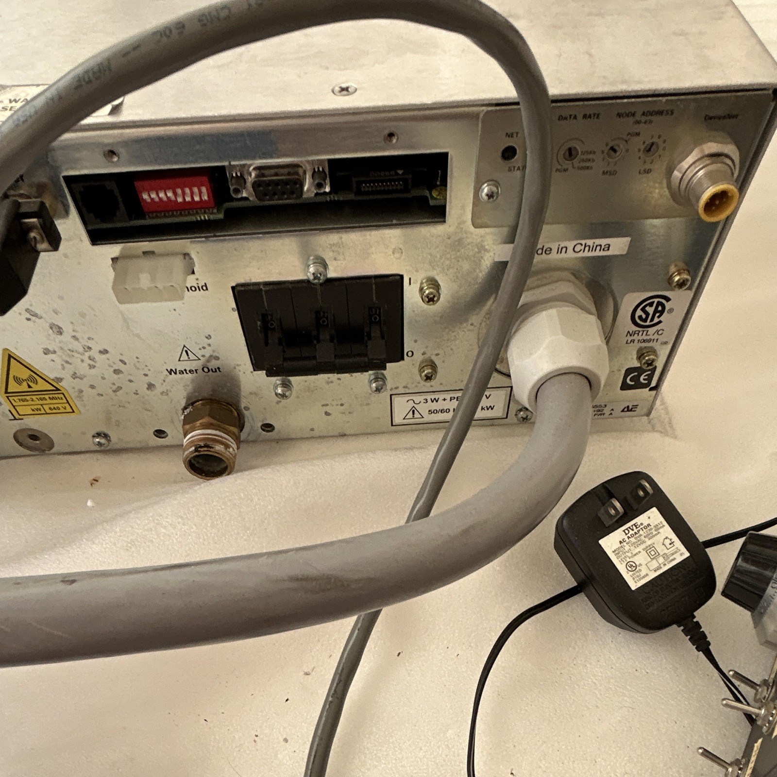 Advanced Energy HFV 8000 RF Power Supply Unit w/ Cables TRU-11540-06