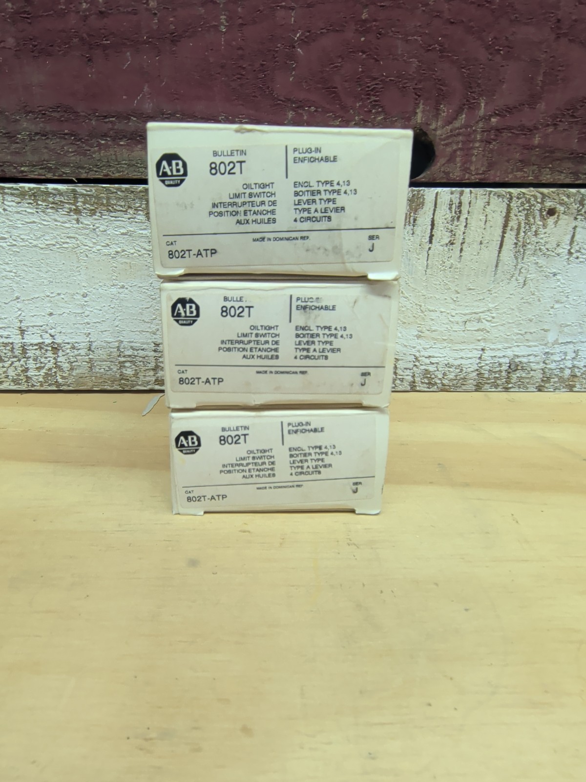 Allen Bradley 802T-ATP Oiltight Limit Switch Type 4/13 New In Box AB