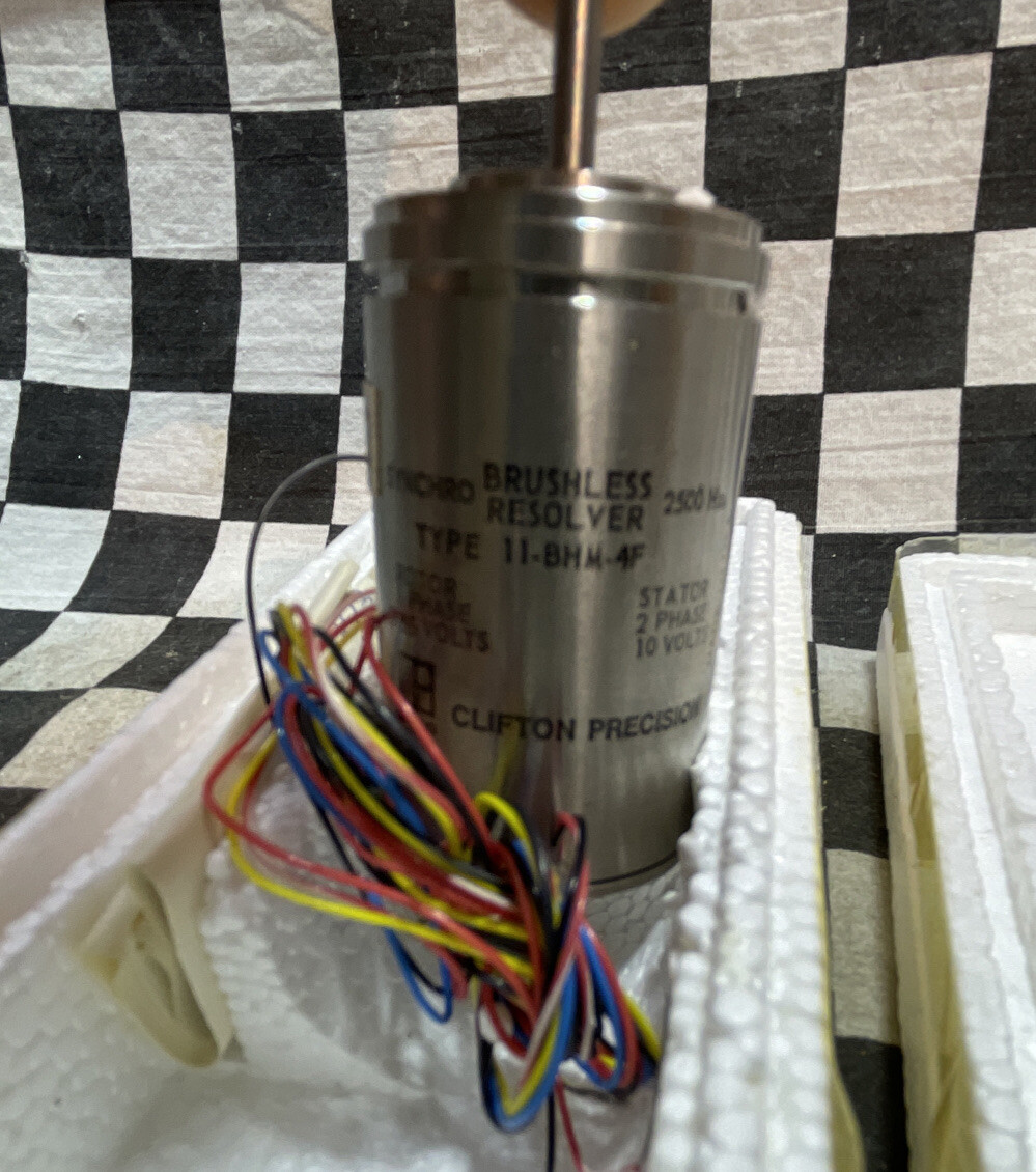 CLIFTON PRECISION PRECISION, 11-BHM-4F, 11BHM4F, BRUSHLESS SYNCHRO RESOLVER