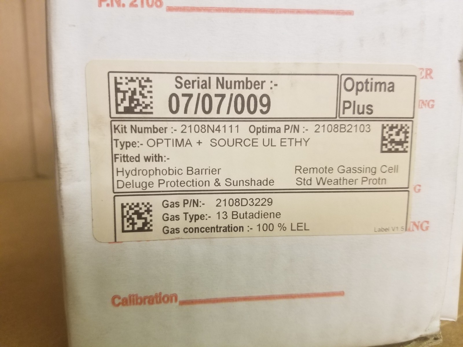New Open Box Zellweger Analytics Searchpoint Optima Plug 2108N4111 52099WVS