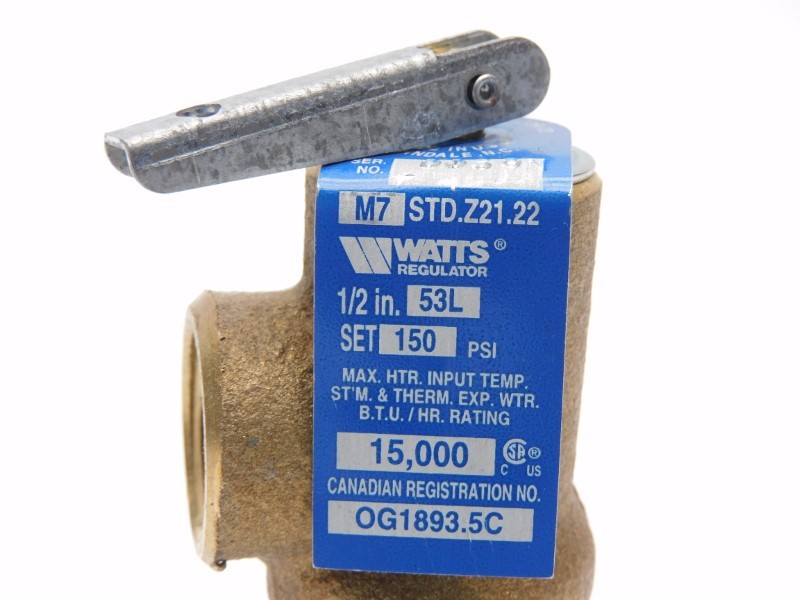 WATTS 0190482 150PSI 1/2″ NSMP