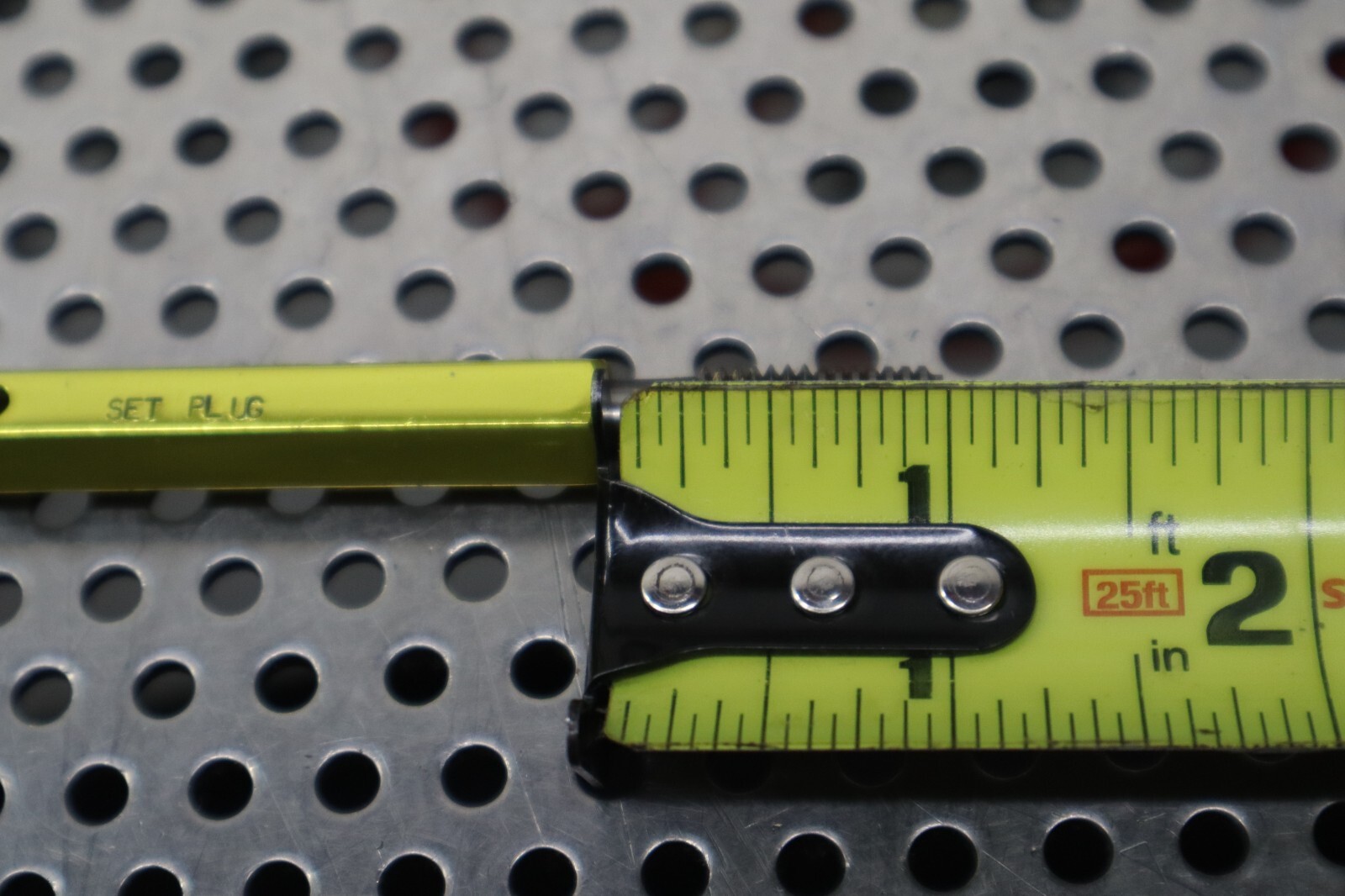 Regal Premium M8X1.25-SPL GO-7.112mm NOGO-7.010mm Thread Plug Gage Used