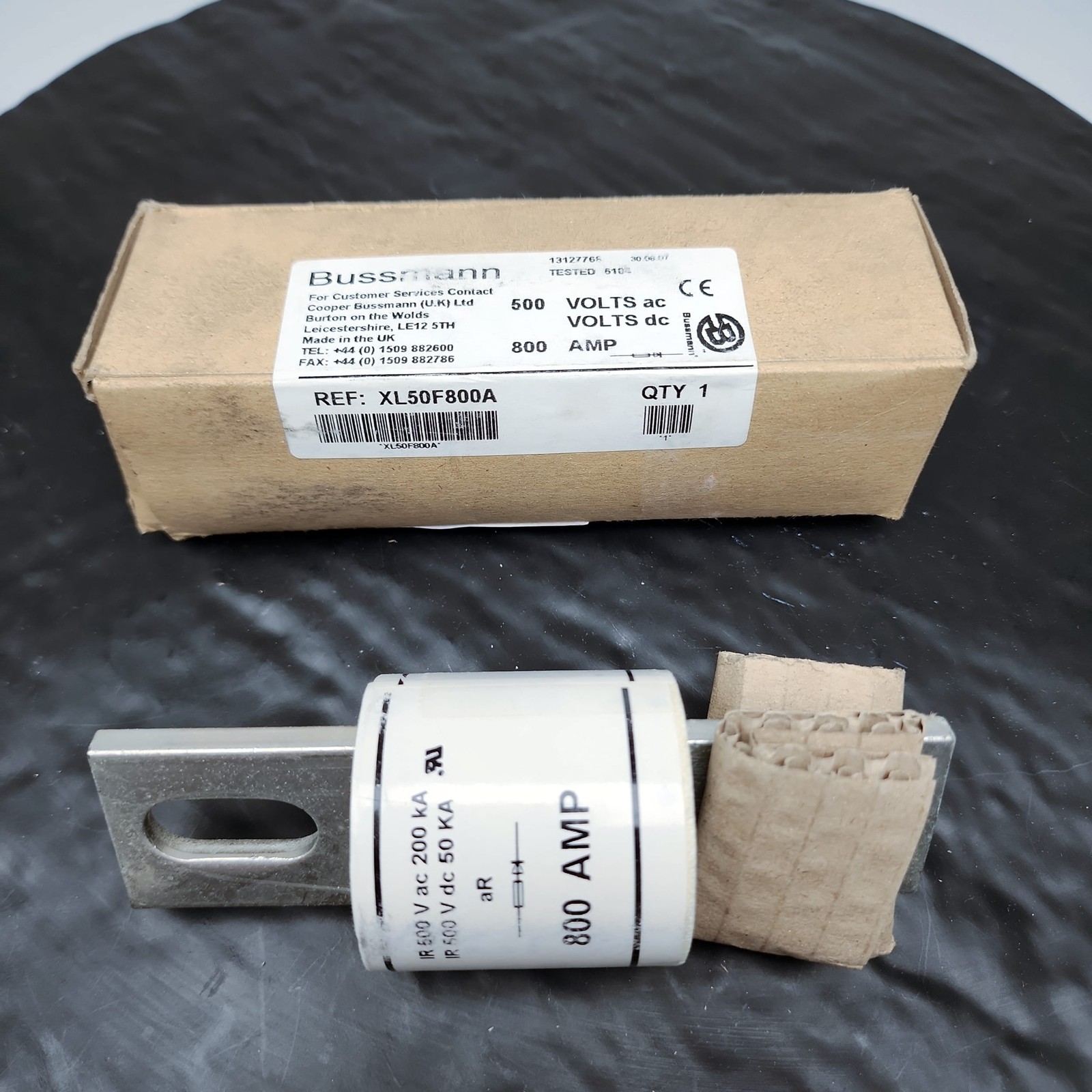 Bussmann XL50F800A 800A 500V High Speed Fuse NEW NIB AC/DC 200kA/50kA Qty 1⚡️