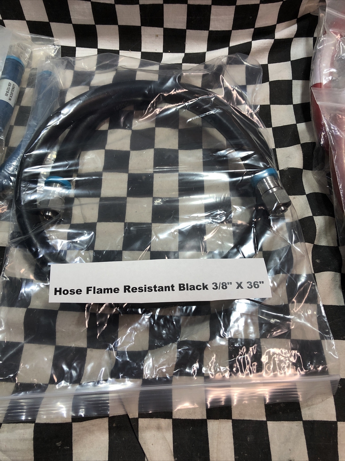 Swagelok Hose Flame Resistant Red 3/8″ X 24″, Blue 3/8″ X 15″, Black 3/8″ X 36″