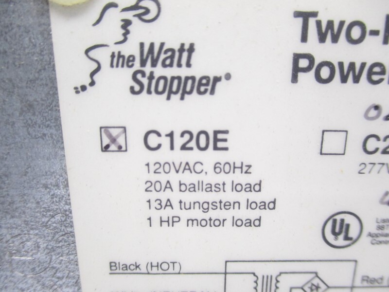 WATT STOPPER C120E 120VAC 20A NSNP