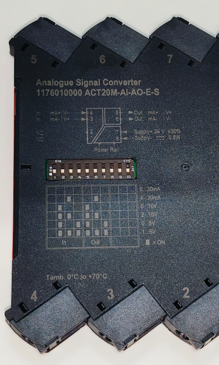 WEIDMULLER 1176010000 AnalogIsolatingAmplifier Signal Converter ACT20M-AI-AO-E-S