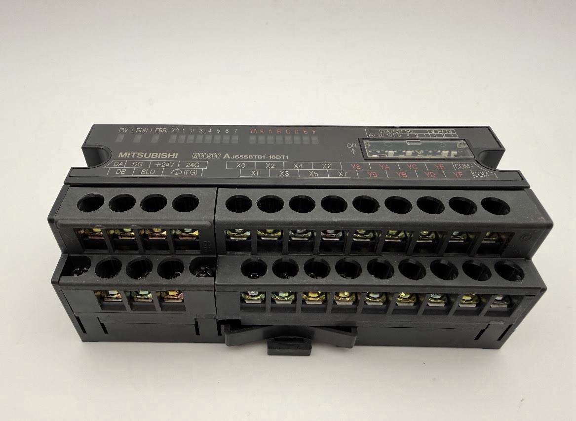 MITSUBISHI AJ65SBTB1-16DT1 CC-LINK INPUT/OUTPUT UNIT #00