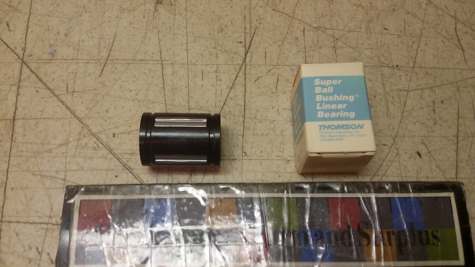 NOS Raytheon Super 8 Ball Bushing Linear Bearing 27-00069-001 3110-01-175-6691