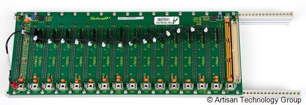 Schroff 23000-647 3U 17-Slot Backplane