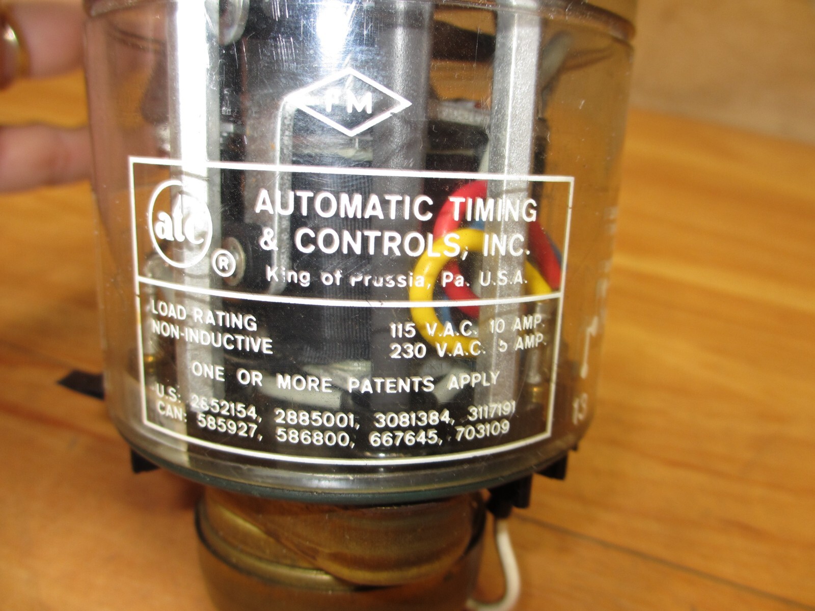 ATC 305C007A10XX *USED* 0-60 Sec Timer Automatic Timing & Controls