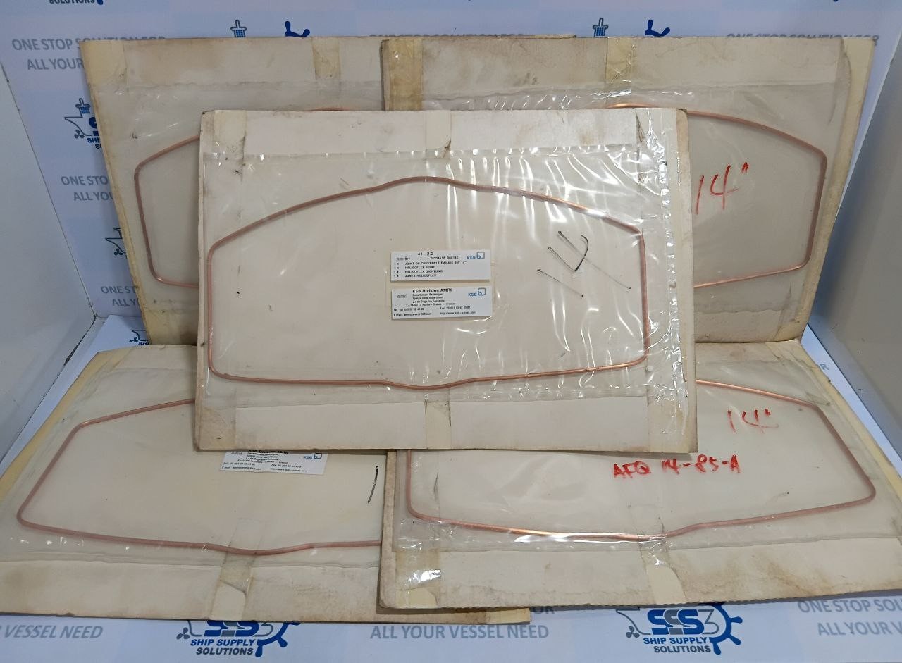 KSB AMRI Helicoflex Joint Seal Copper Gasket 76204518 for Danais BW 14″ Valve