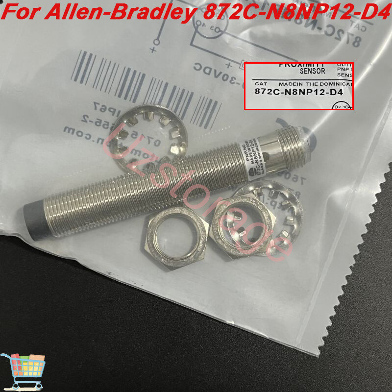 10-30VDC 200mA 8mm Inductive Proximity Sensor For Allen-Bradley 872C-N8NP12-D4