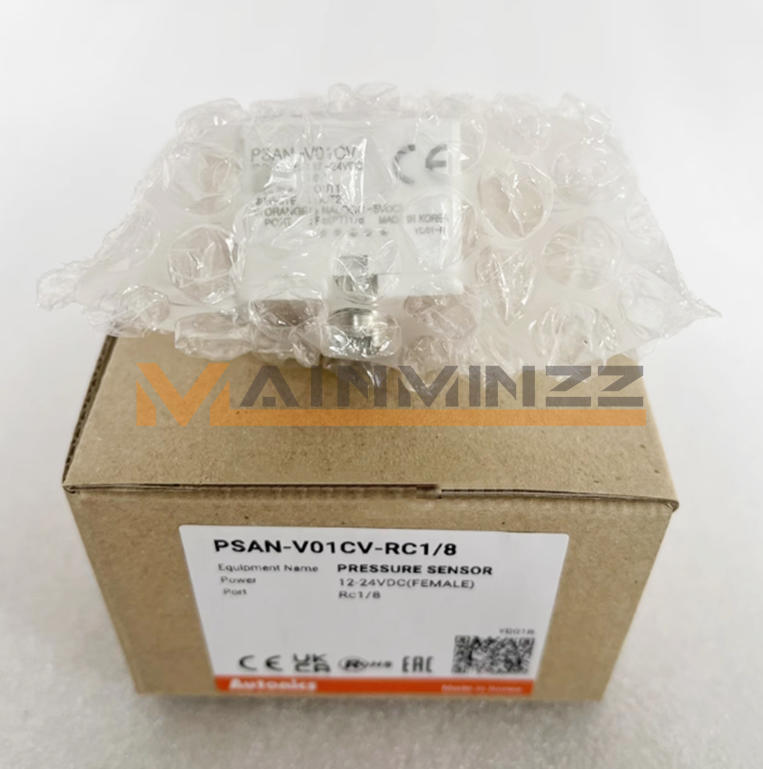 One New Autonics PSAN-V01CV-RC1/8 pressure sensor 12-24VDC