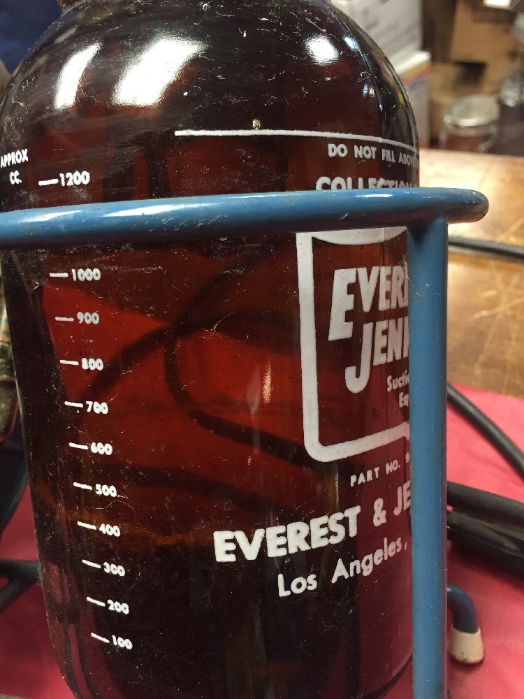 Everest & Jennings H-95 Lightweight Portable Aspirator Machine