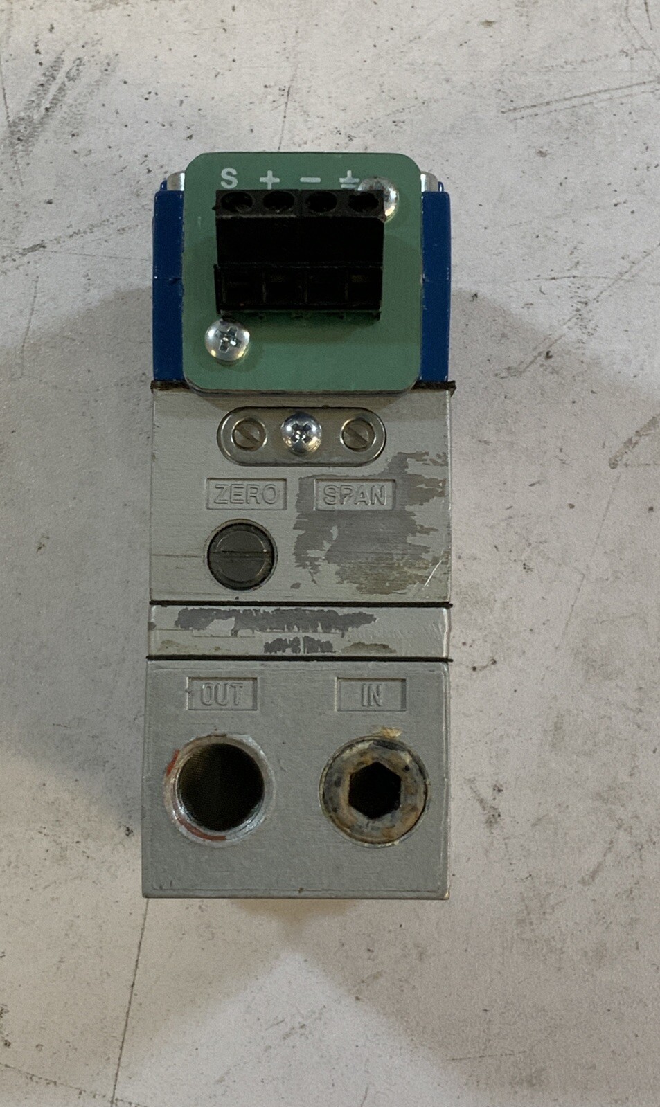 CONTROLAIR INC. TYPE 900X ELECTRIC TO PNEUMATIC TRANSDUCER 1 – 10V NS H6D
