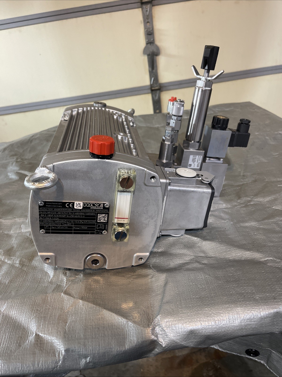Hawe Hydraulik 6963 112591 110 Bar