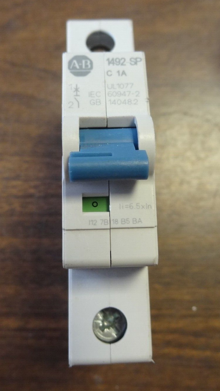 NEW OLD STOCK ALLEN-BRADLEY 1A 277V 1-POLE CIRCUIT BREAKER 1492-SPM1C010