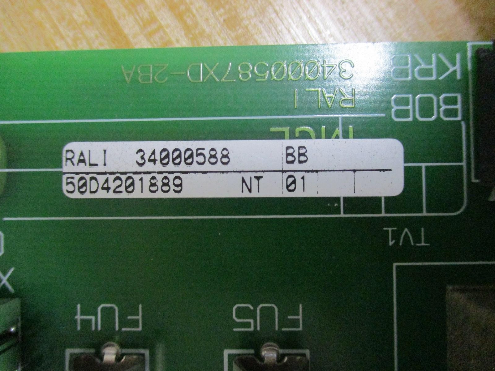 MGE 34000588 Circuit Board RALI 34000587XD