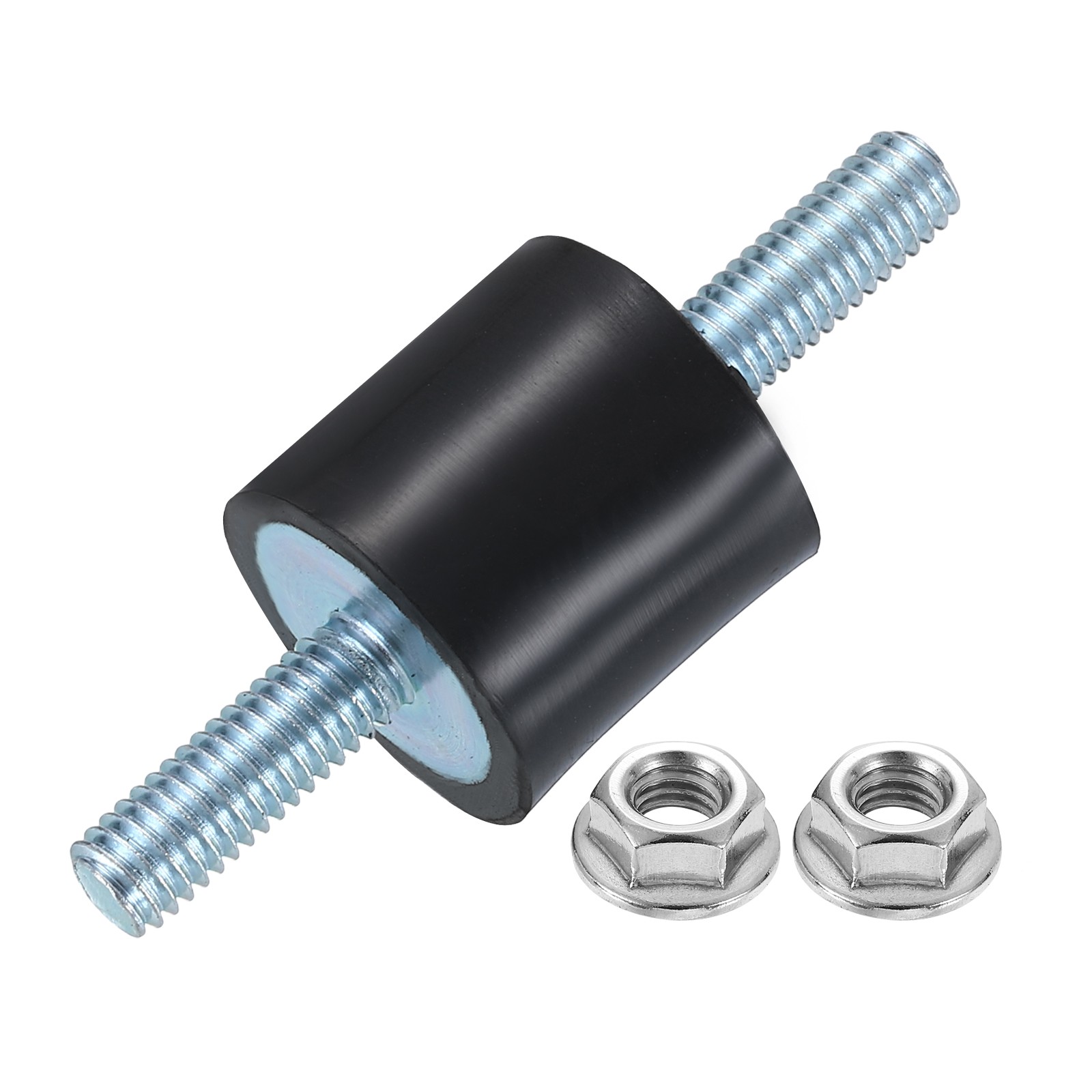 M6 x 18mm Rubber Mounts 20 x 20mm Rubber Vibration Isolator with Nuts