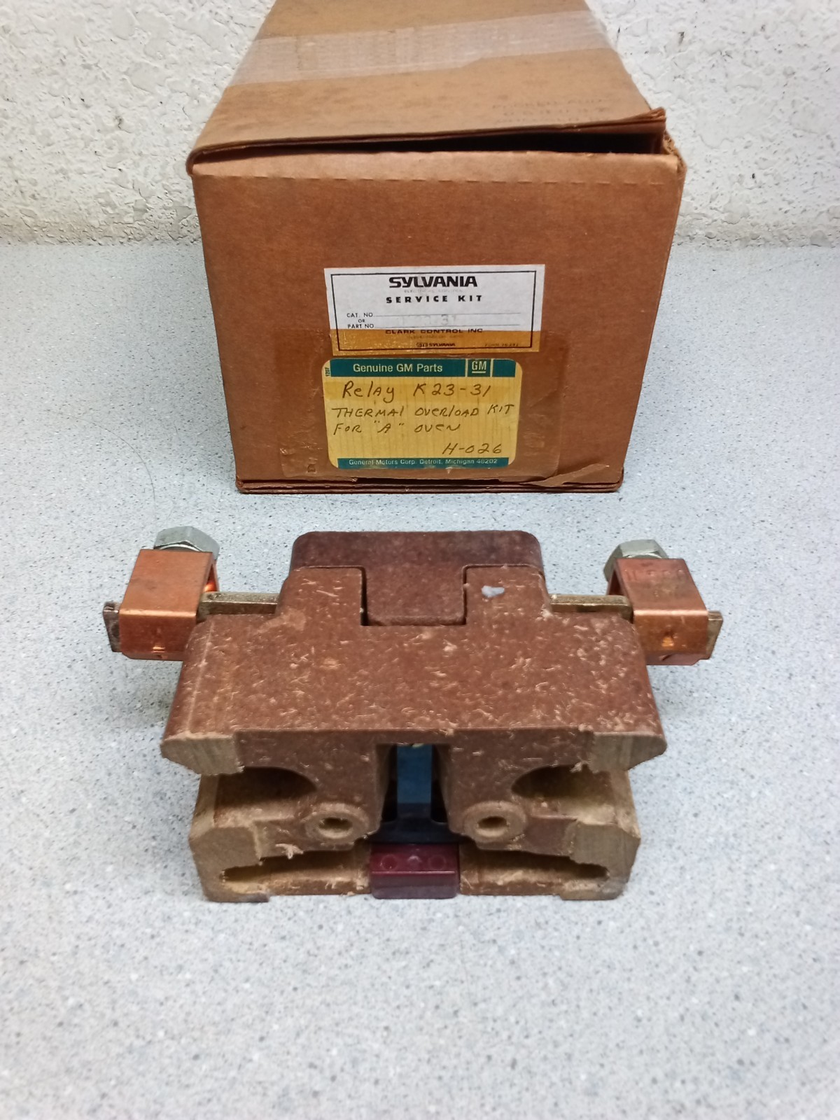 Sylvania Service Kit K23-31 Thermal Overload Kit