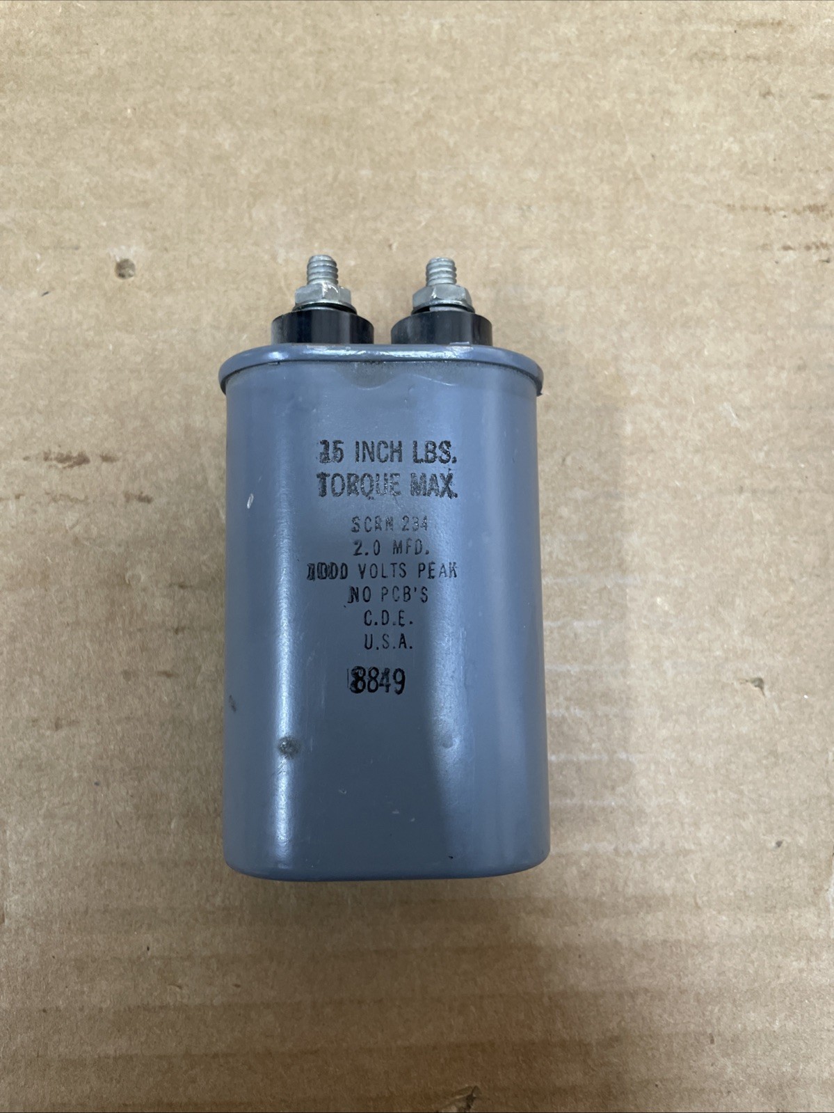 CORNELL DUBILIER SCRN 234 1000V SEE PICS