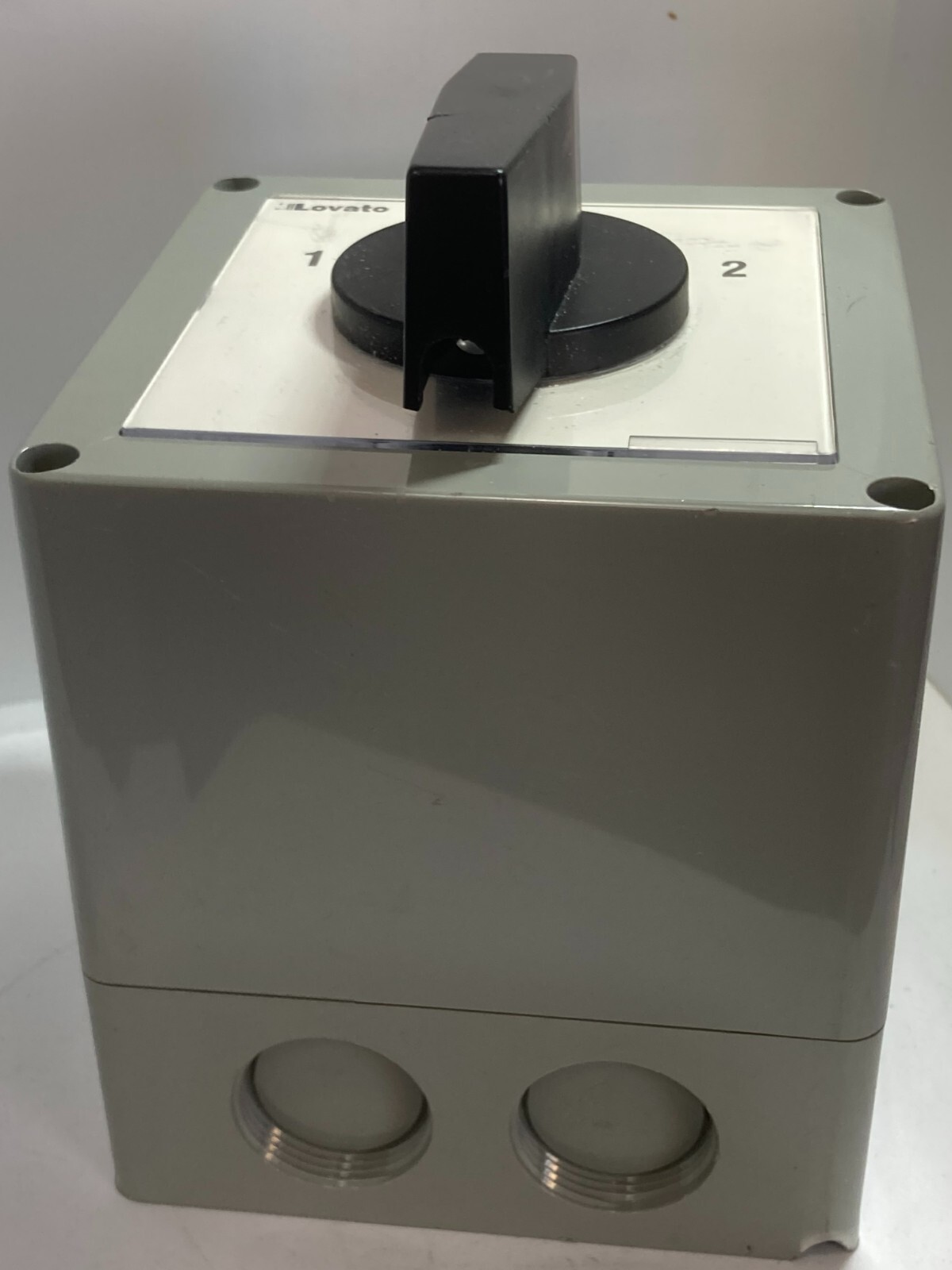 LOVATO GX40 11 P ROTARY CAM SWITCH 3PHASE 3 POSTION WITH HOUSING IP65 NNB