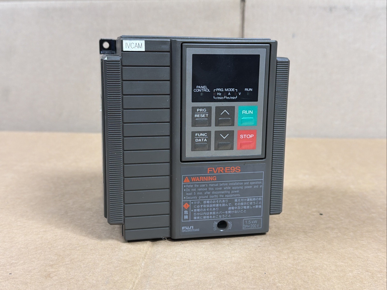 Fuji FVR1.5E9S-2 Variable Frequency Drive 1.5kW WARRANTY FAST SHIPPING