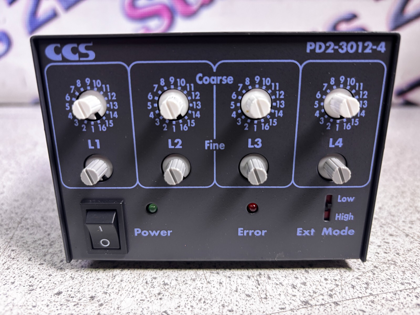 CCS PD2-3012-4 Industrial Vision Light Source Controller