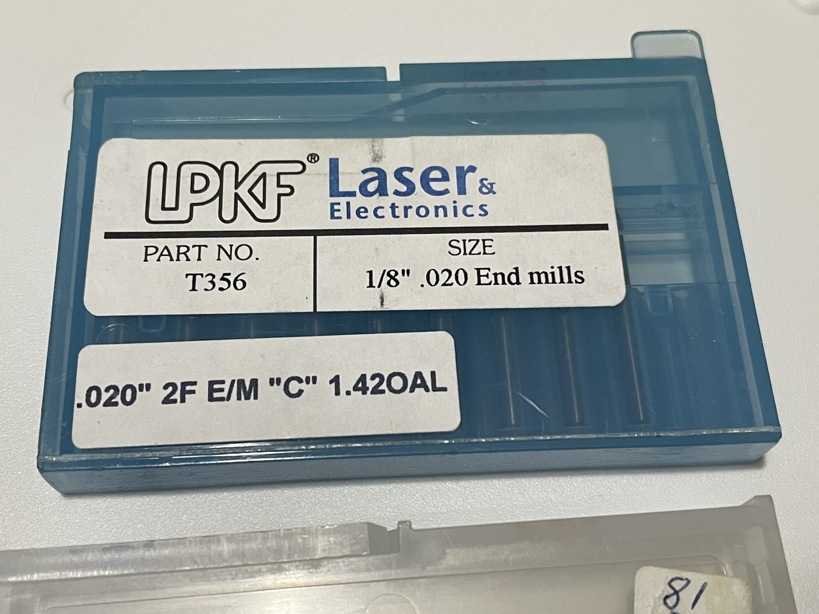 LPKF Laser & Electronics End Mills lot of 20 packs 100979 101016 101010 101007