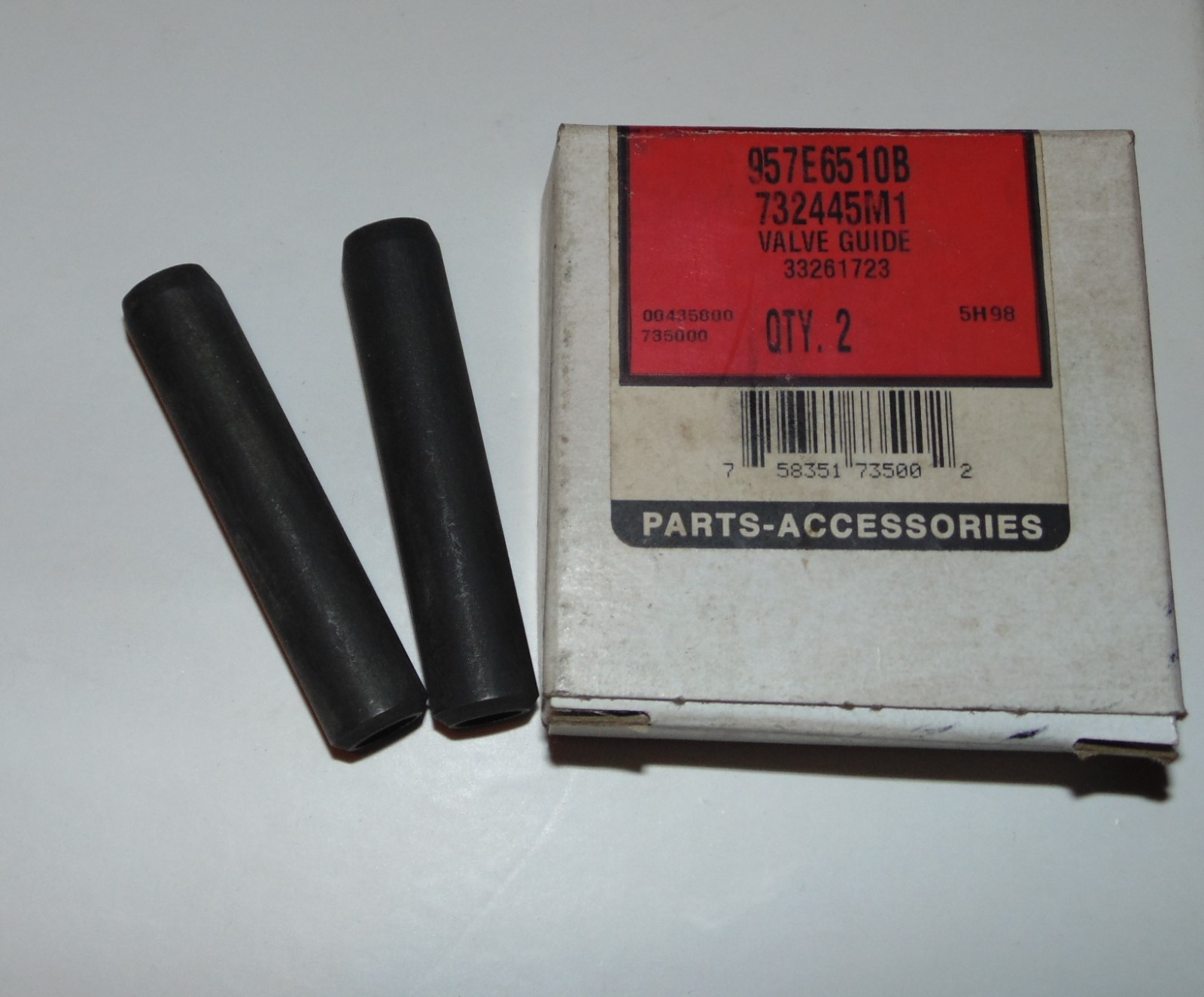 Tisco 957E6510B (2) Valve Guides 732445M1 FORD, DEXTA, AC