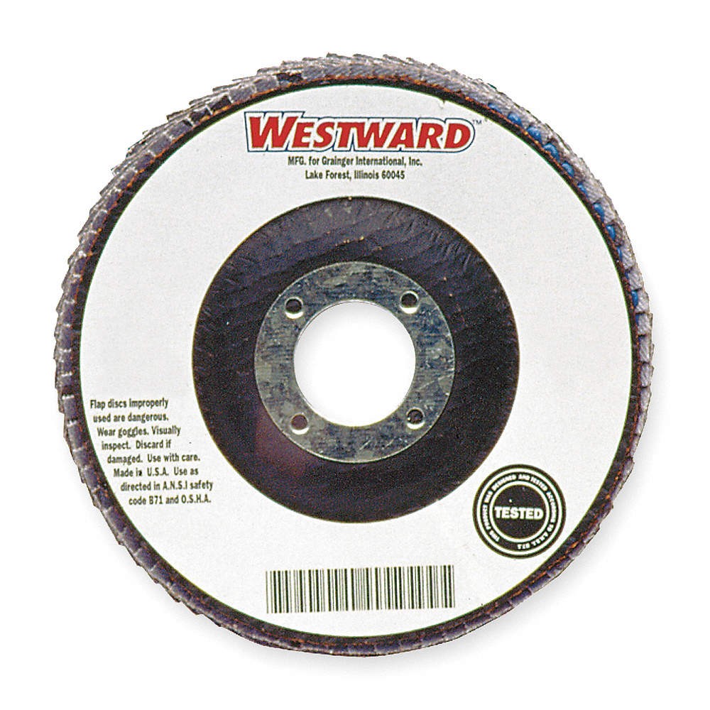 Grainger Approved 69957307853 Fiber Disc,4 in Dia,5/8in Arbor,36 Grit 447R67