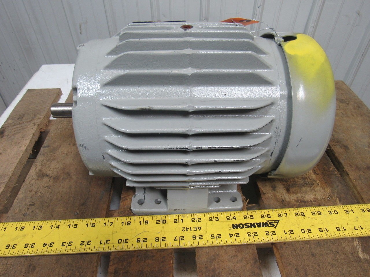 BALDOR AEM3686-4 1-1/2 HP TE 460V 3PH 1750RPM Frm184 AC Motor 7/8″ Shaft NOS
