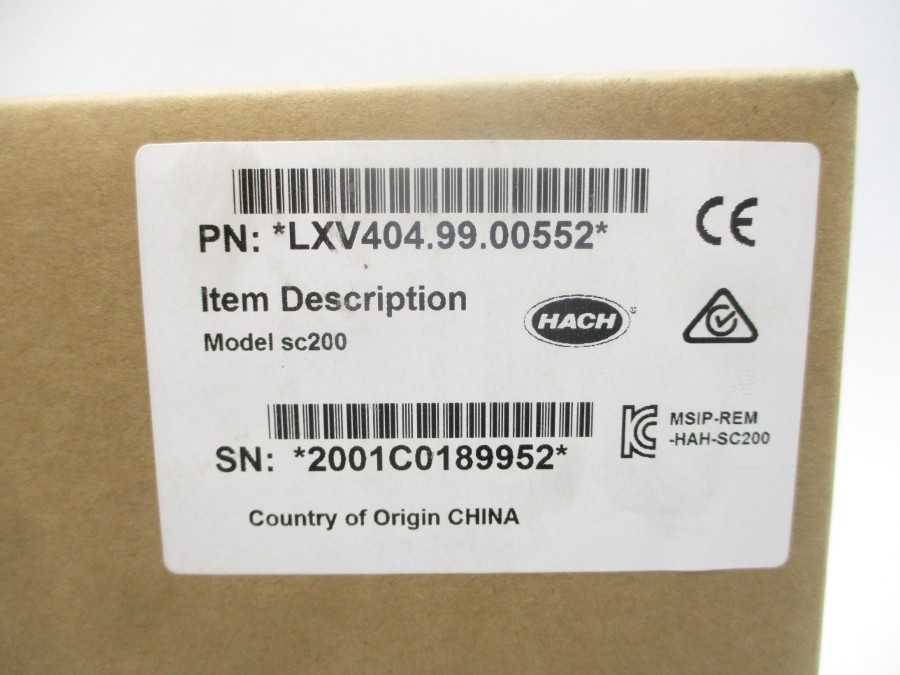 HACH LXV404.99.00552 SC200 NSFS