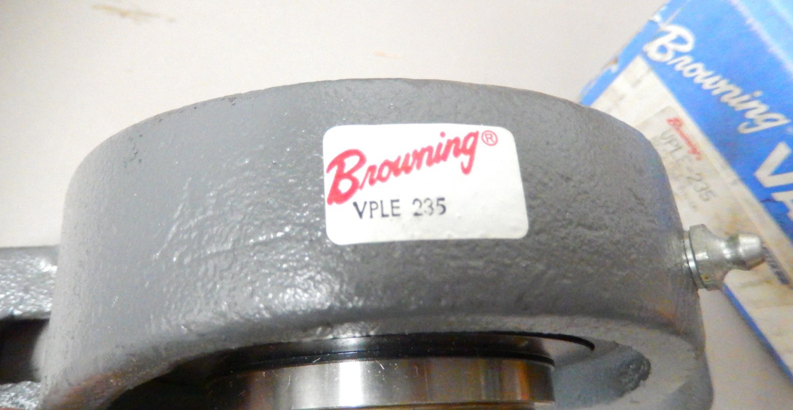 Browning VPLE-235 Two Bolt Low Base Pillow Block Bearing 2-3/16 Bore With Collar