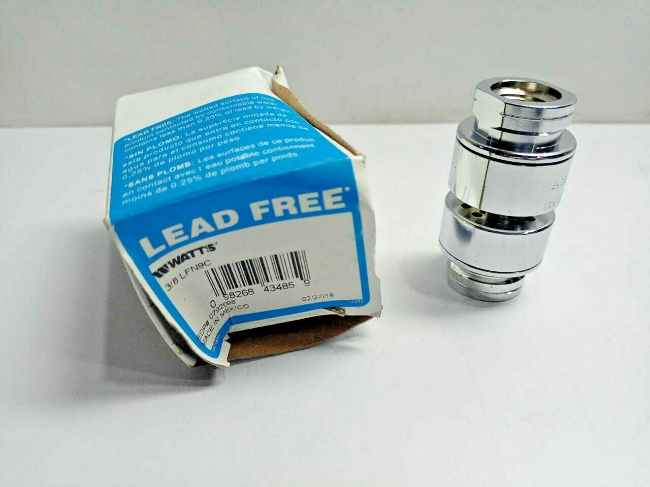 Watts 3/8LFN9C Vacuum Breaker 150Psi Max
