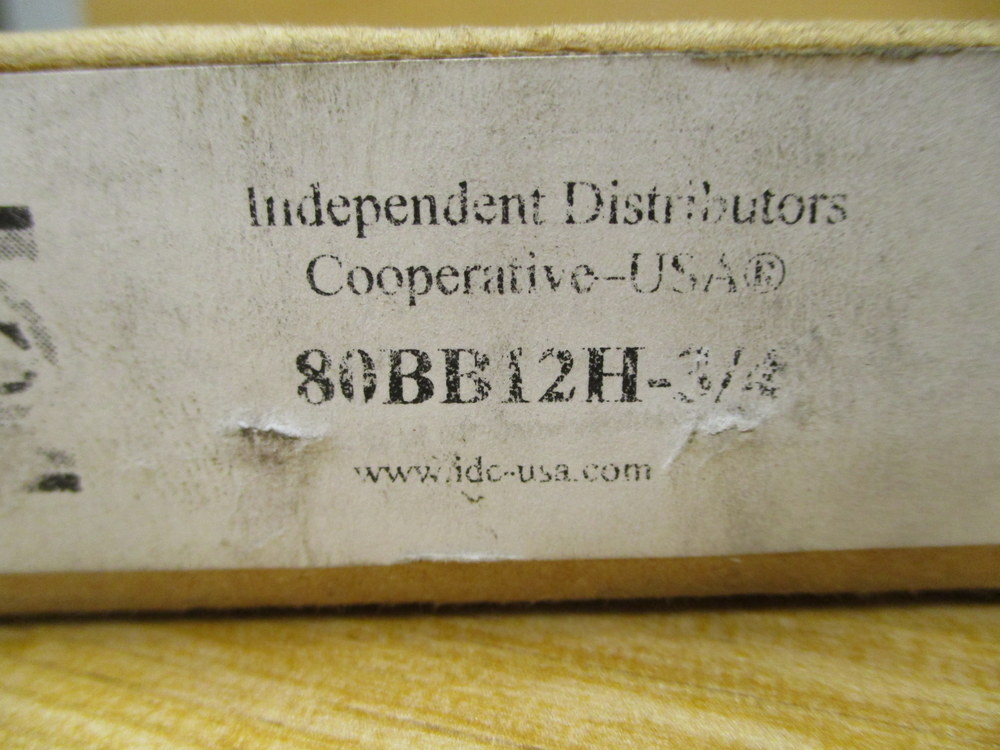 IDC 80BB12H-3/4 Ball Bearing Idler Sprocket 80BB12H34