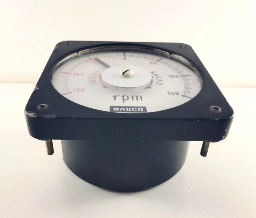 Kuramoto Instrument Nabco 74750143-03 Tachometer 0-150 RPM