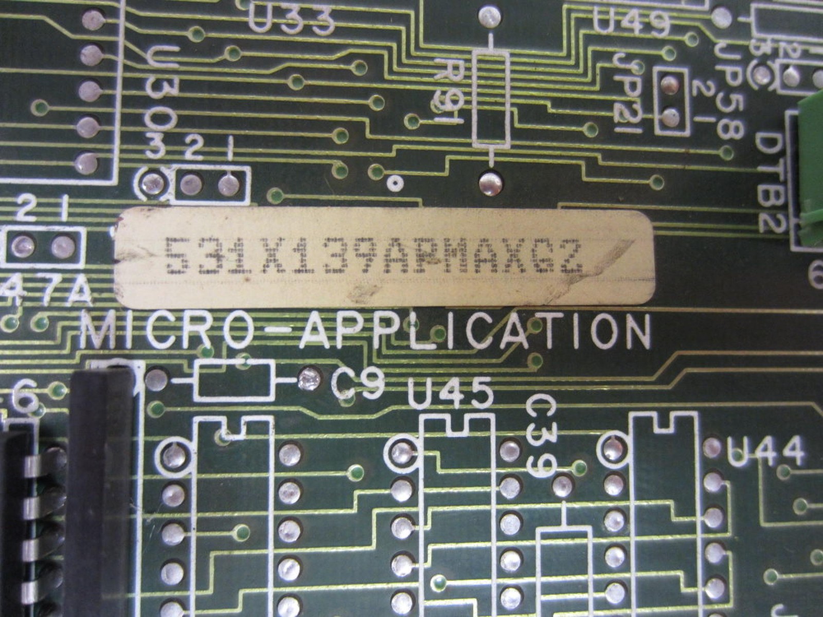 General Electric 531X139APMAXG2 F31X139APMALG2FR01 Micro Application Board