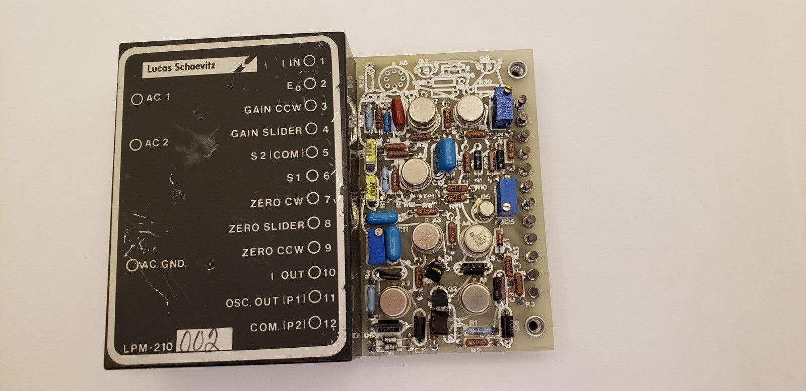 LUCAS SCHAEVITZ LPM-210-002 PC BOARD POWER SUPPLY