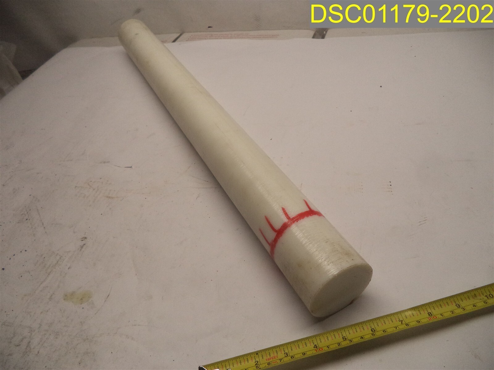 Actel Round Rod 28 3/8″ x 2 5/8″ diameter