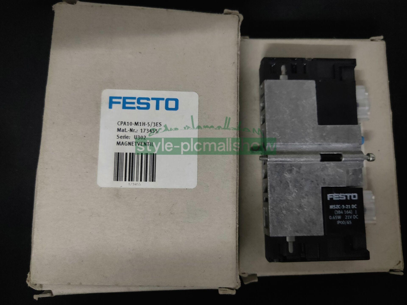 1PCS NEW FESTO CPA10-M1H-5/3-ES 173455 solenoid valve