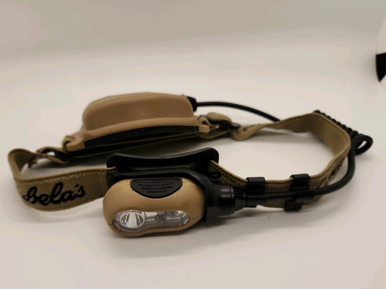 Cabela’s By Princeton Tec LED Headlamp 450 Lumens AAA Batteries Tan Works