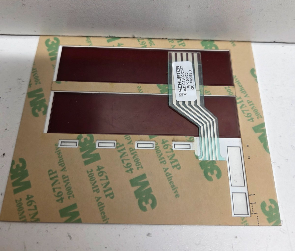 NEW NO BOX! ABB SCHURTER DISPLAY KEYBOARD OPERATOR INTERFACE C1900-0237