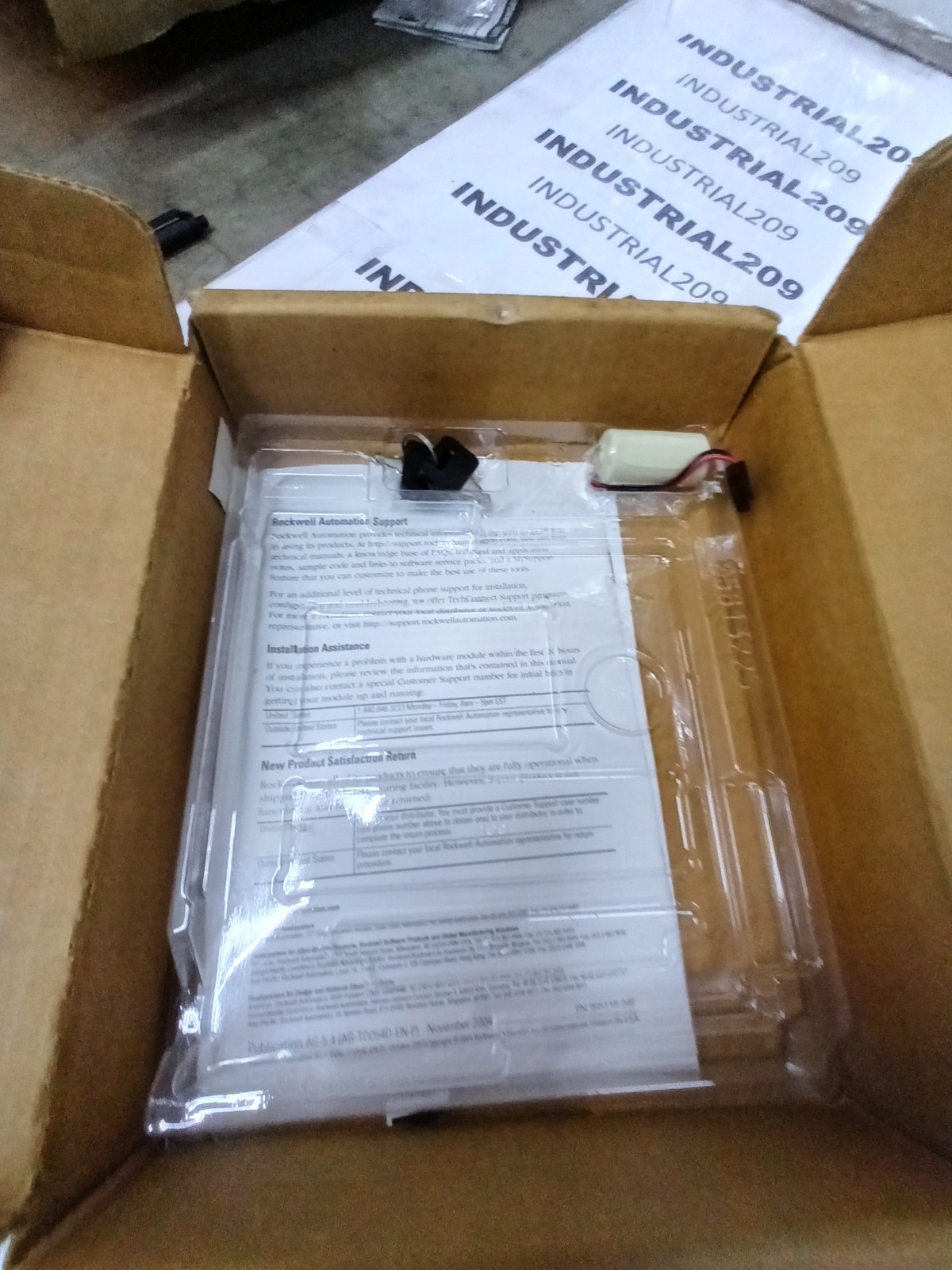 ALLEN BRADLEY PROCESSOR UNIT 1756-L55 A SERIES A