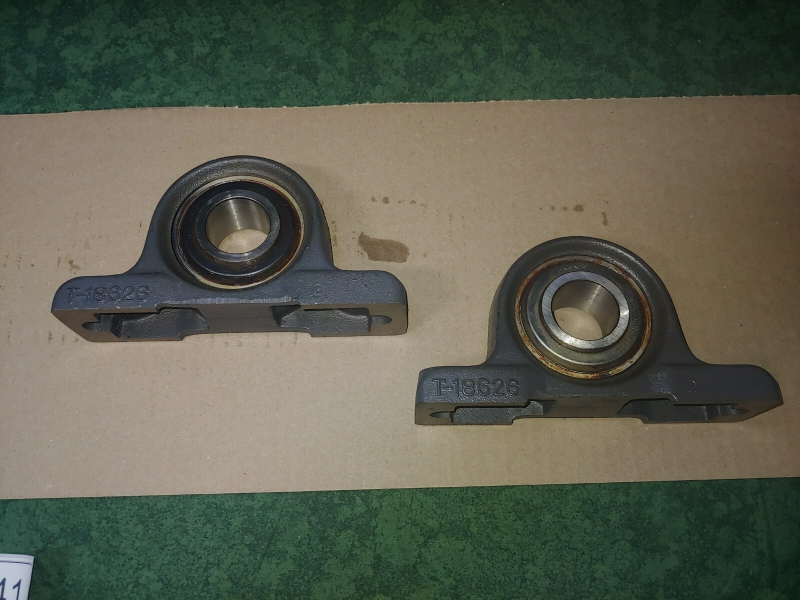 (2) Fafnir Pillow Block Bearings LAO 1-7/16″ No Locking Collar (22541-Cart6)