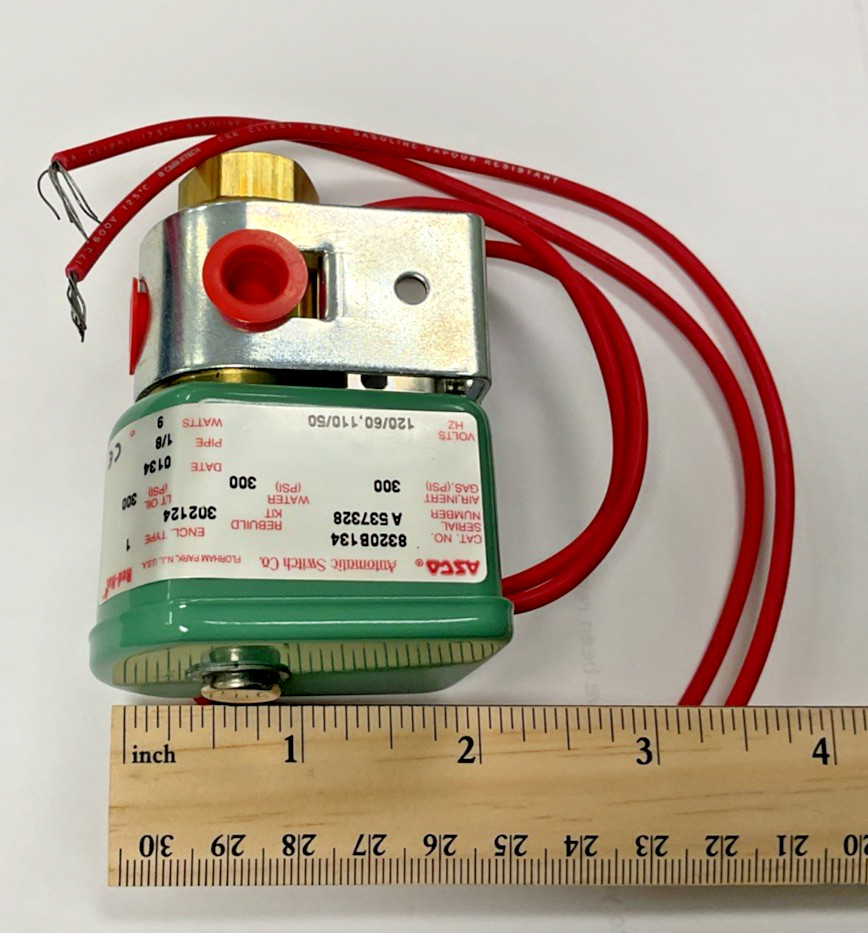 NEW ASCO 8320B134, 120/60, 110/50; A537328; 1/8” SOLENOID VALVE, FREE SHIPPING