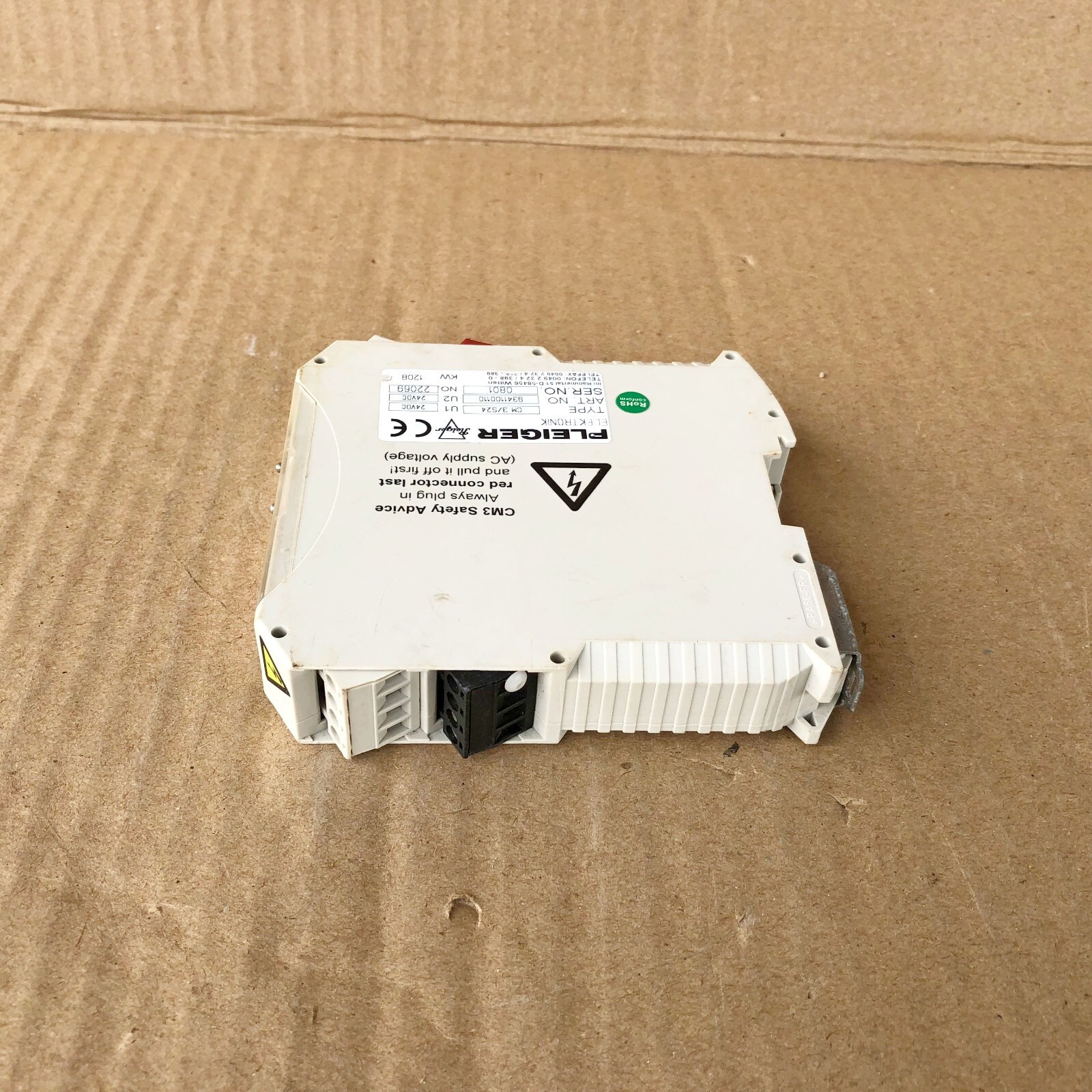 PLEIGER CM3/S24 CONTROL MODULE CM3S24 9341100110 [2]