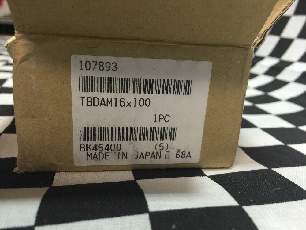 Koganei Air Cylinder TBDAM16X100, TBDAM16 X 100, LOT OF 4, Shipsameday #144B