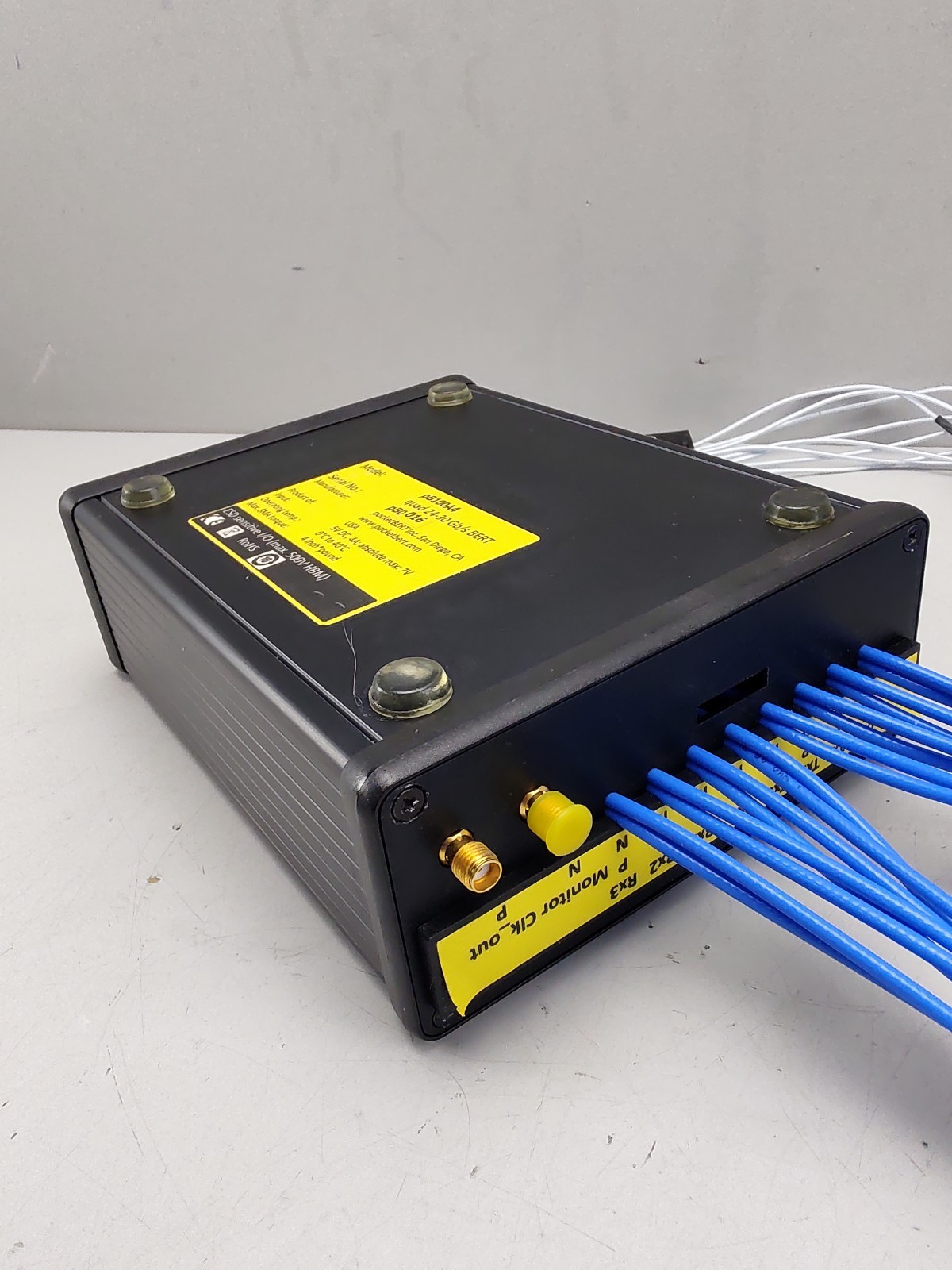 pocketBert pB100A4 Quad 25-28 Gb/s BERT Test equipment Quad 24-30 Gb/s