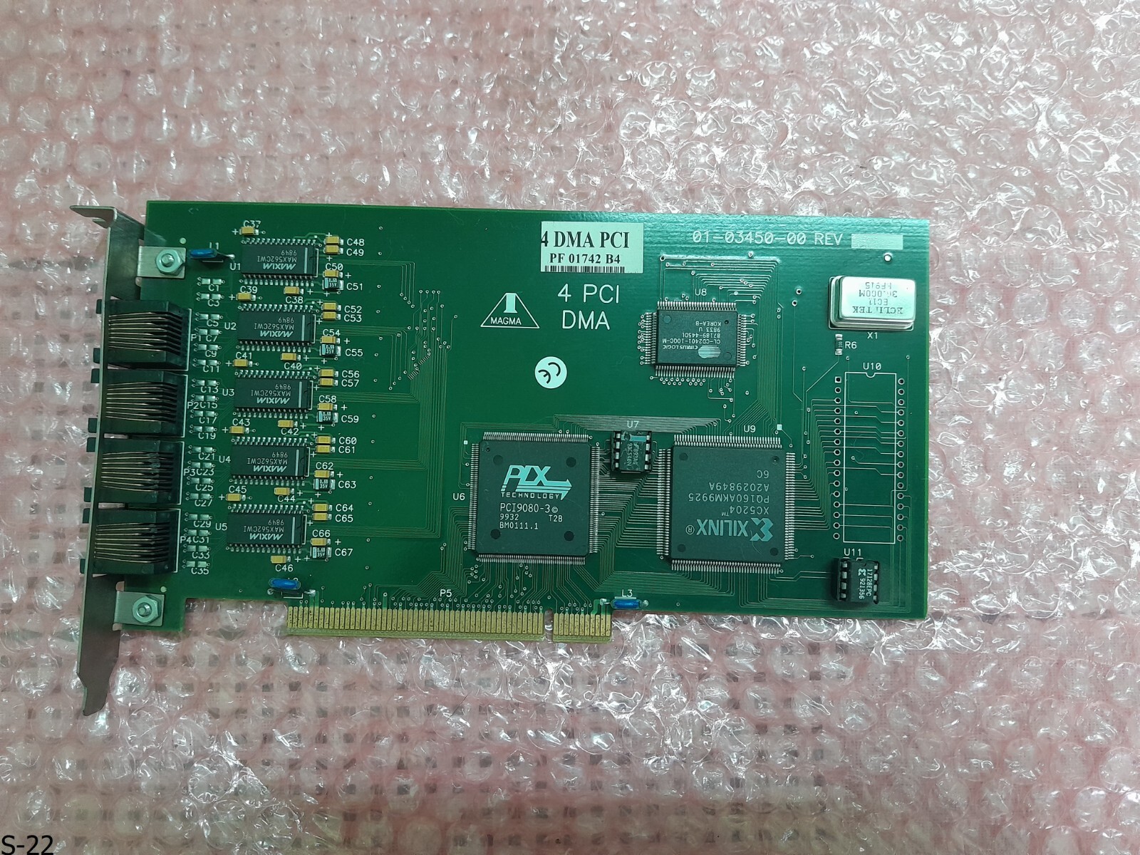 MAGMA 4 DMA PCI 01-03450-00 07-03450-00 REV B0.